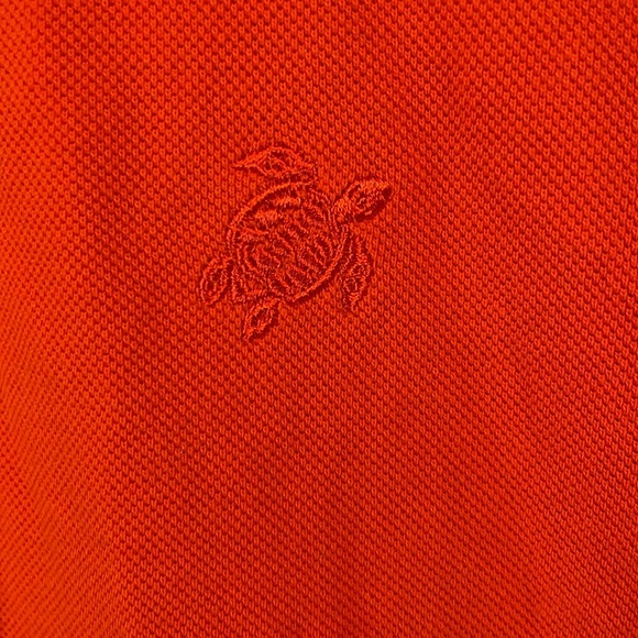 [VILEBREQUIN] COTTON CHANGING COLOR PIQUE POLO SHIRT - Size Large - Picture 2 of 7